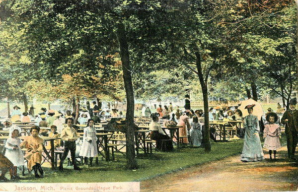 Hague Park - Nice Selection Of Old Post Cards (newer photo)